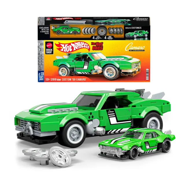 Hot Wheels Speed Series Camaro 68 jeu de construction 1:32