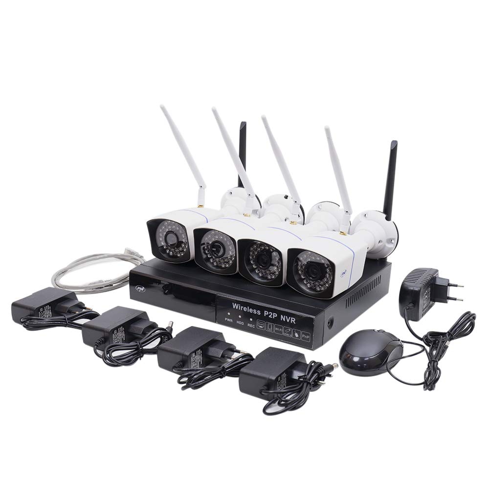 PNI House WiFi550 kit vidéosurveillance 4 caméras NVR 8 canaux