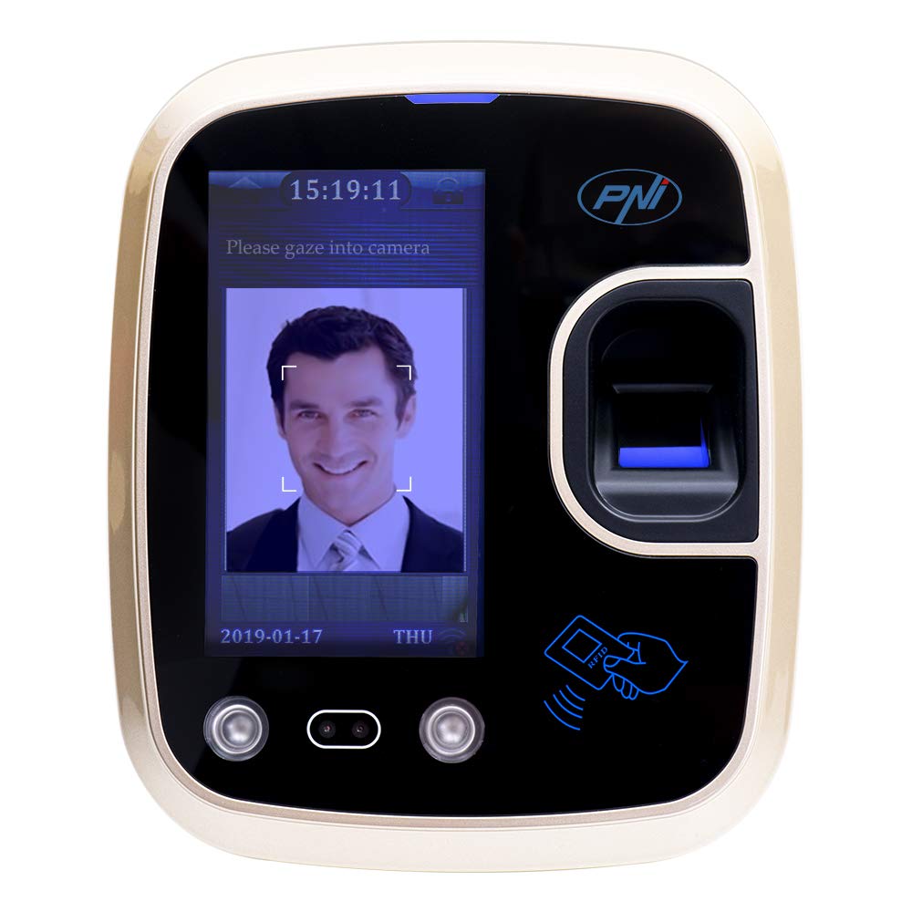 PNI FBE600 pointeuse biométrique visage empreinte carte