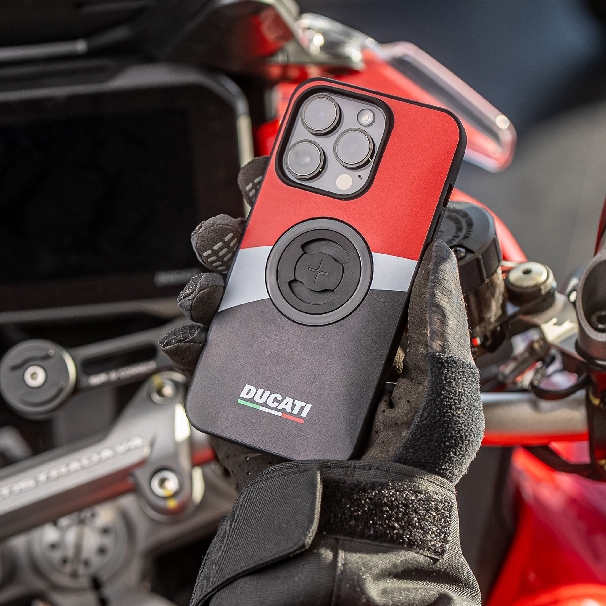 SP Connect Ducati Phone Case coque iPhone 16 Pro Corse