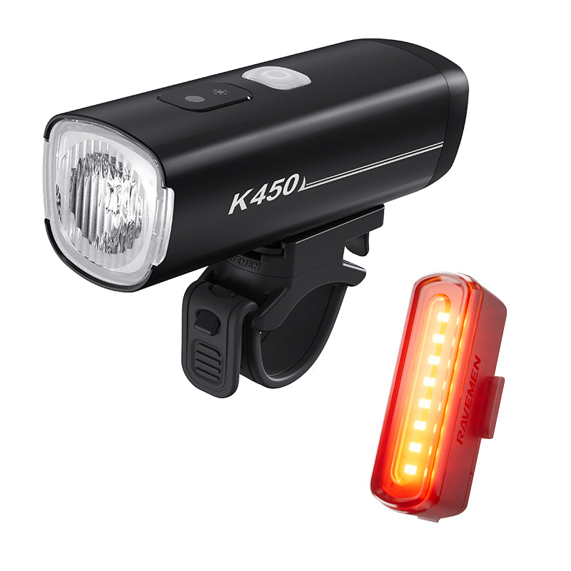 Ravemen LS31 kit éclairage vélo K450 + TR30 route
