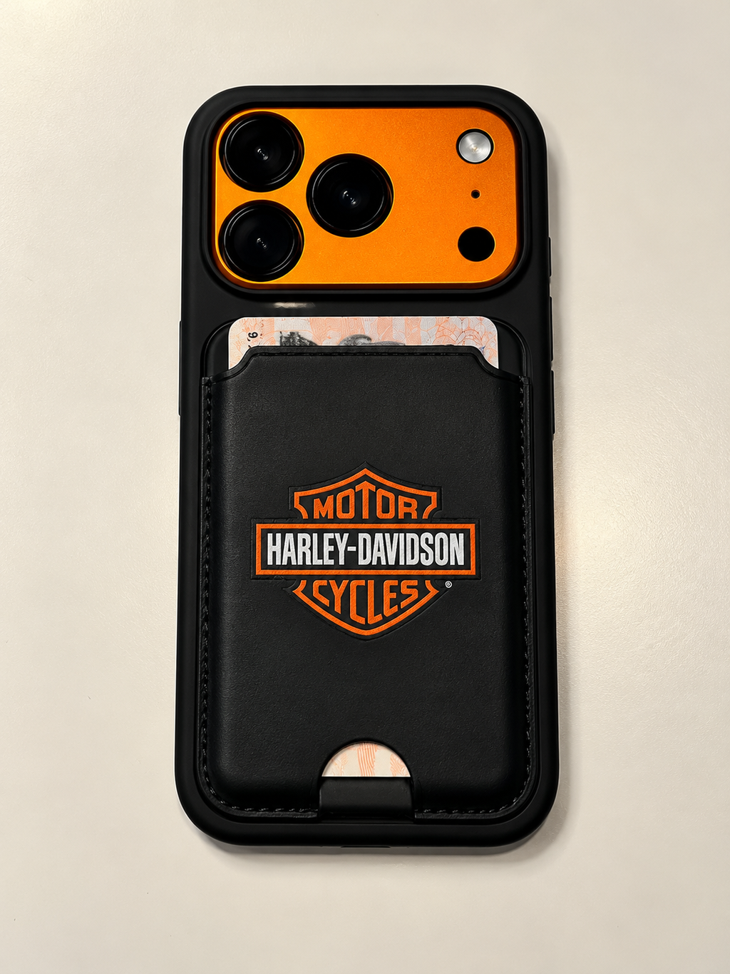 SP Connect Harley-Davidson portefeuille cartes Classic B&S