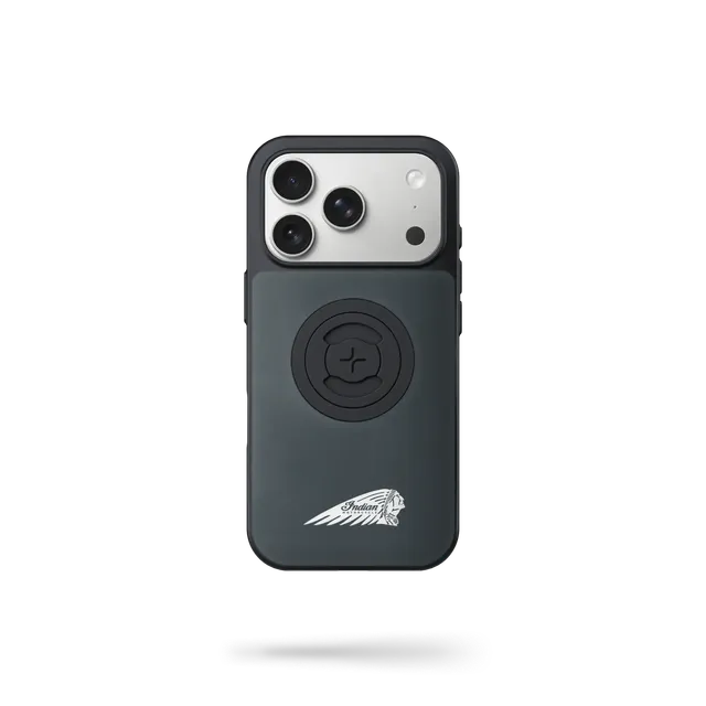 SP Connect Indian Headdress Gray coque moto Phone Case