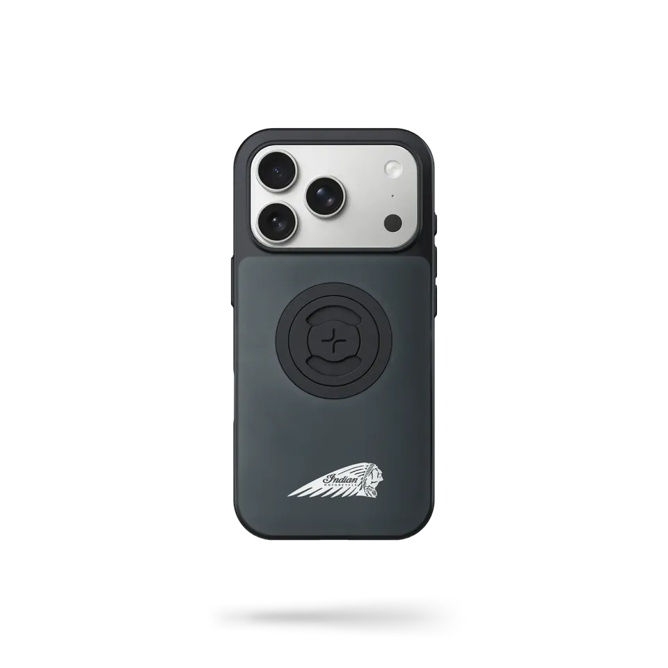 SP Connect Indian Headdress Gray coque moto Phone Case