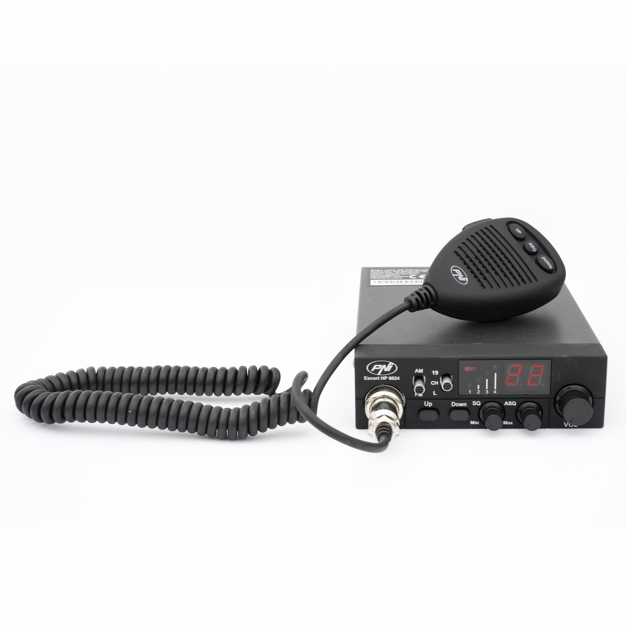 PNI Escort HP 8024 station radio CB 12V-24V AM/FM 4W