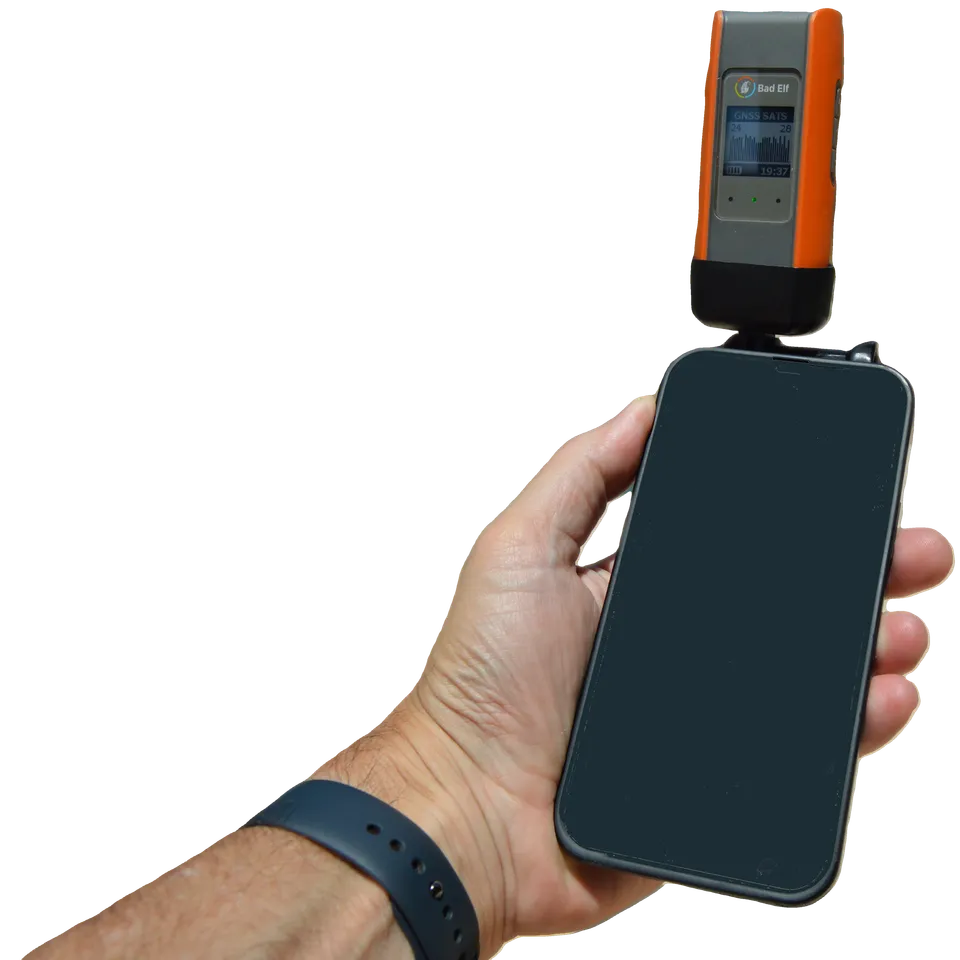 Bad Elf Flex Mini Paddle Mount Bundle support téléphone + interface