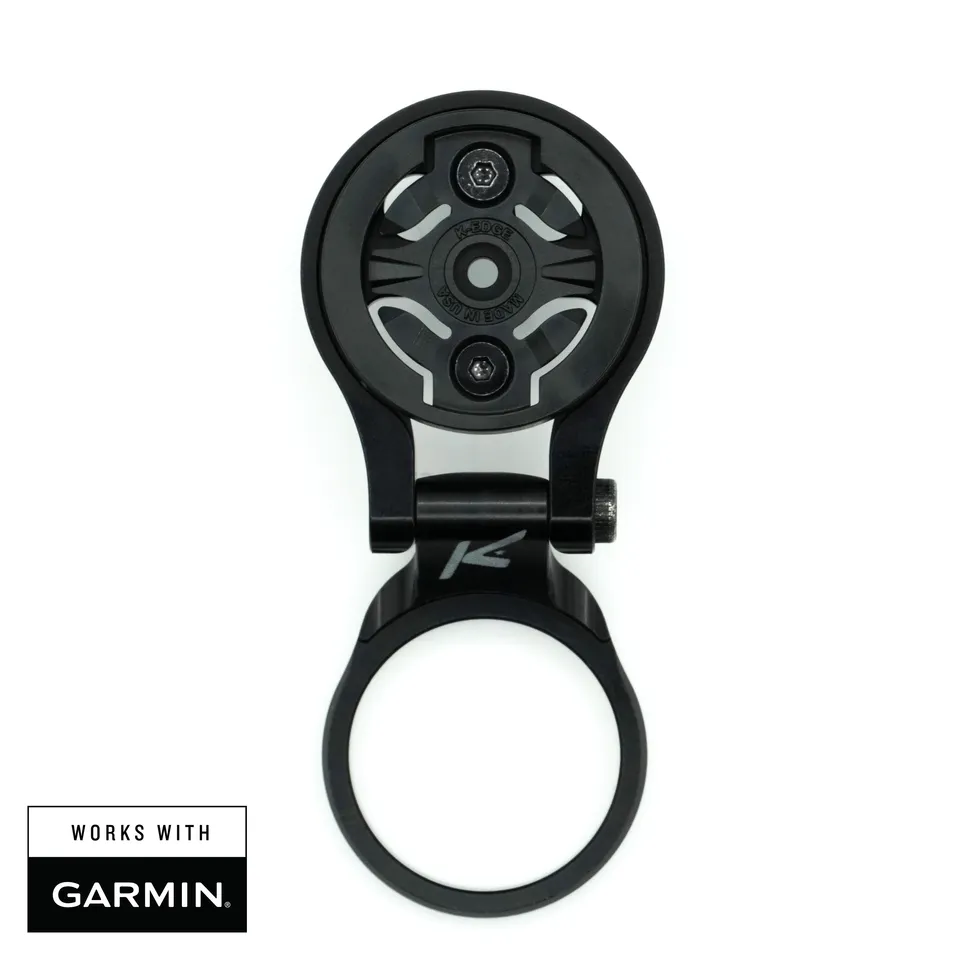 K-Edge Computer Mounts Boost Support Potence Noir Garmin
