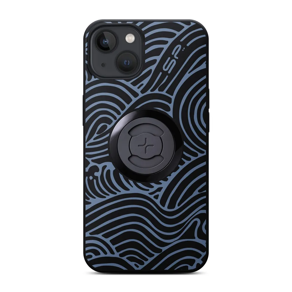 SP Connect Waves coque téléphone violet vélo