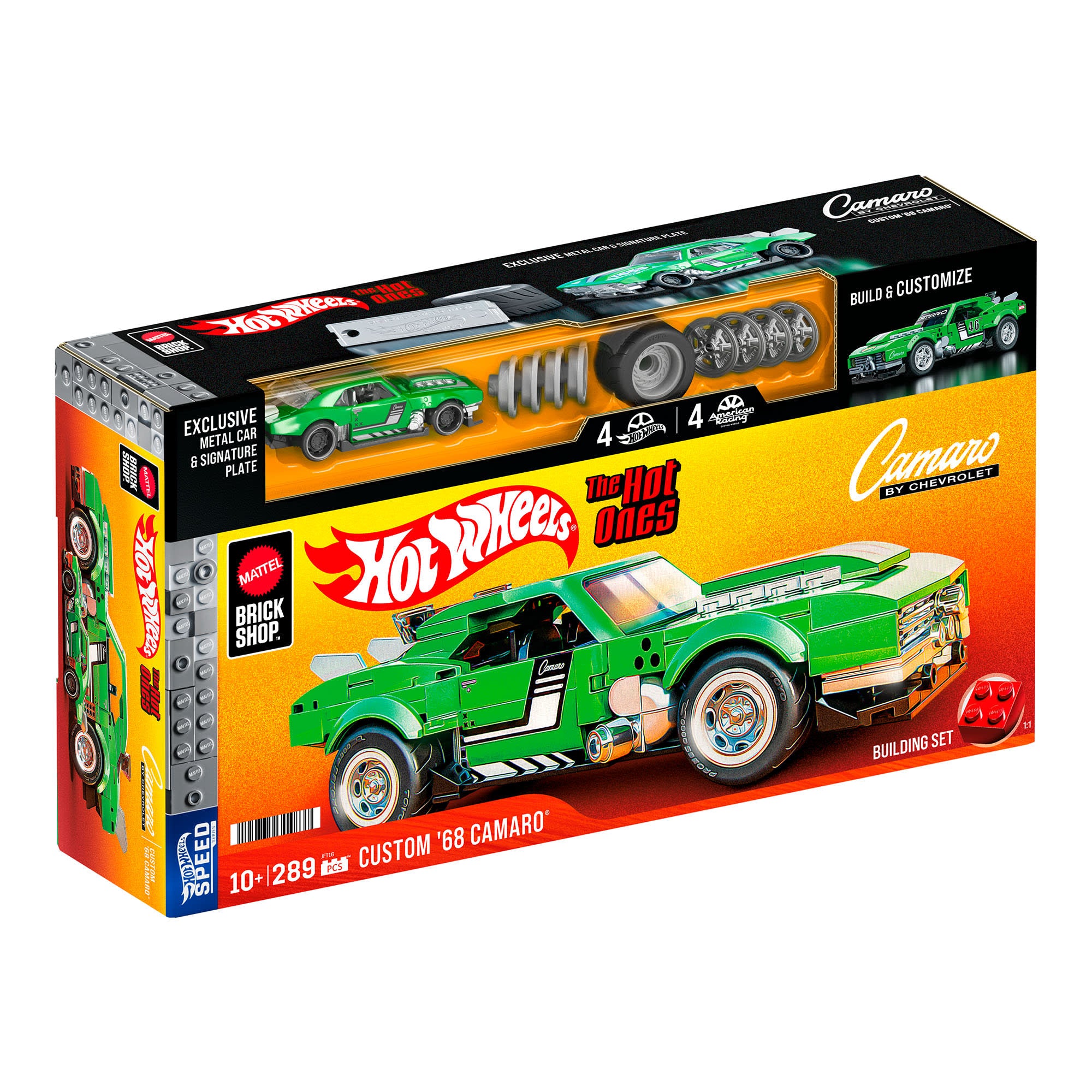 Hot Wheels Speed Series Camaro 68 jeu de construction 1:32