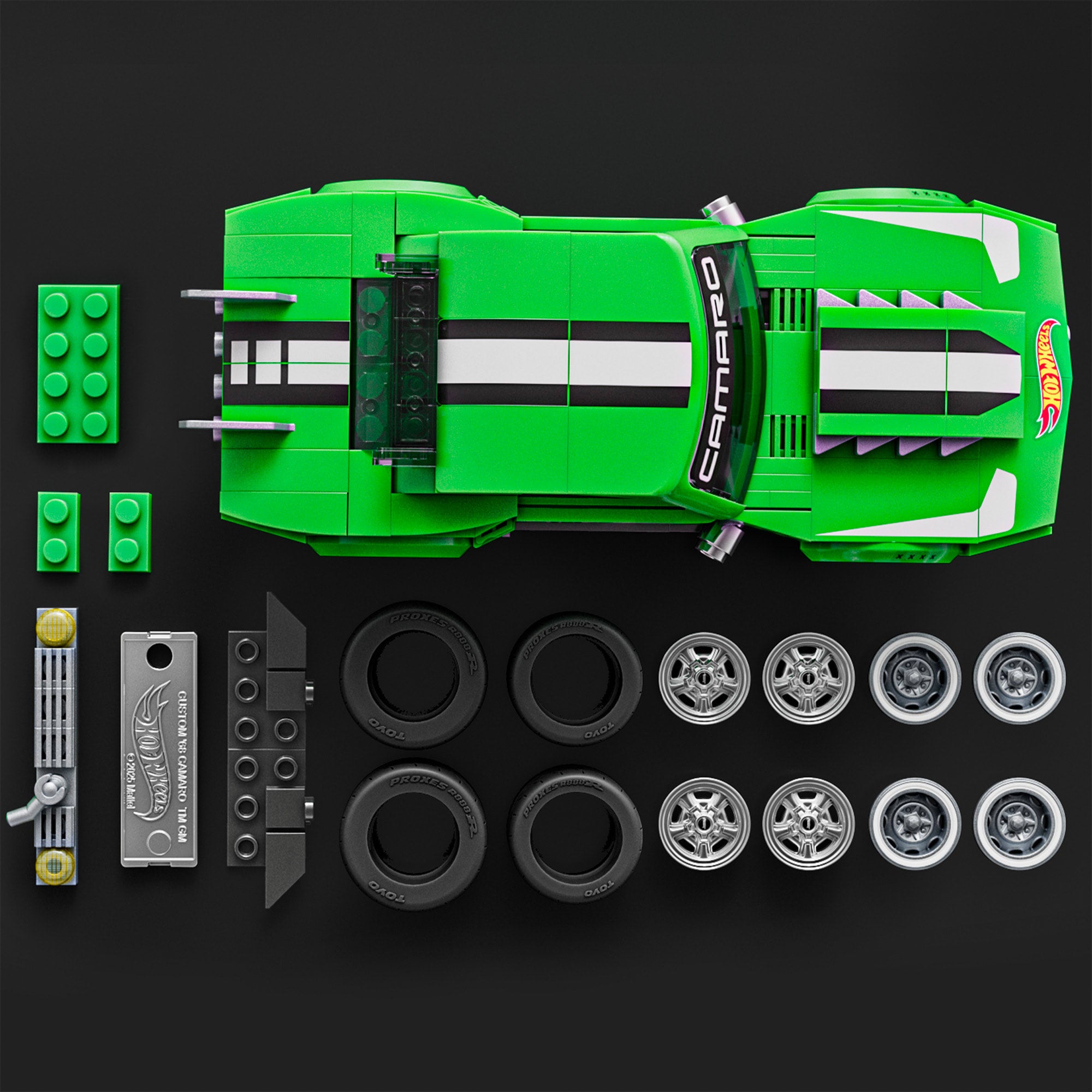 Hot Wheels Speed Series Camaro 68 jeu de construction 1:32