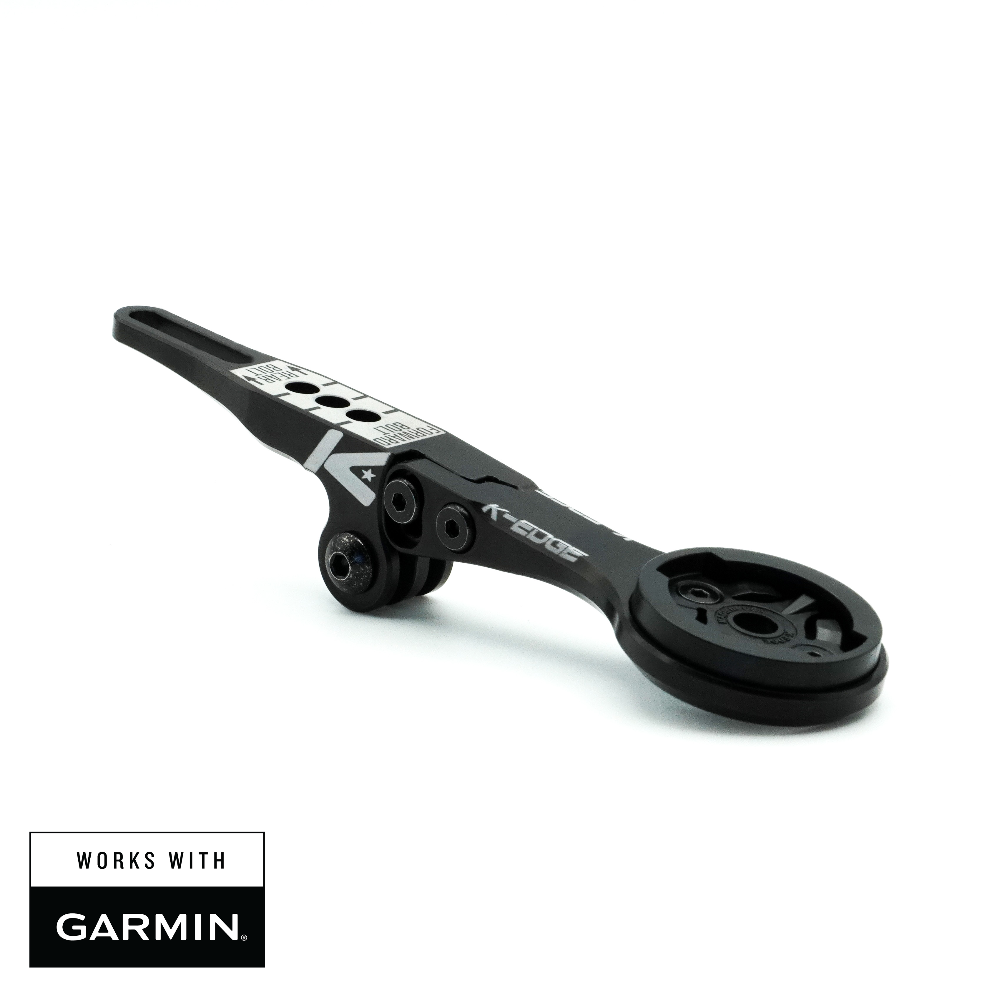 K-Edge IHS support compteur vélo combo noir Garmin Wahoo