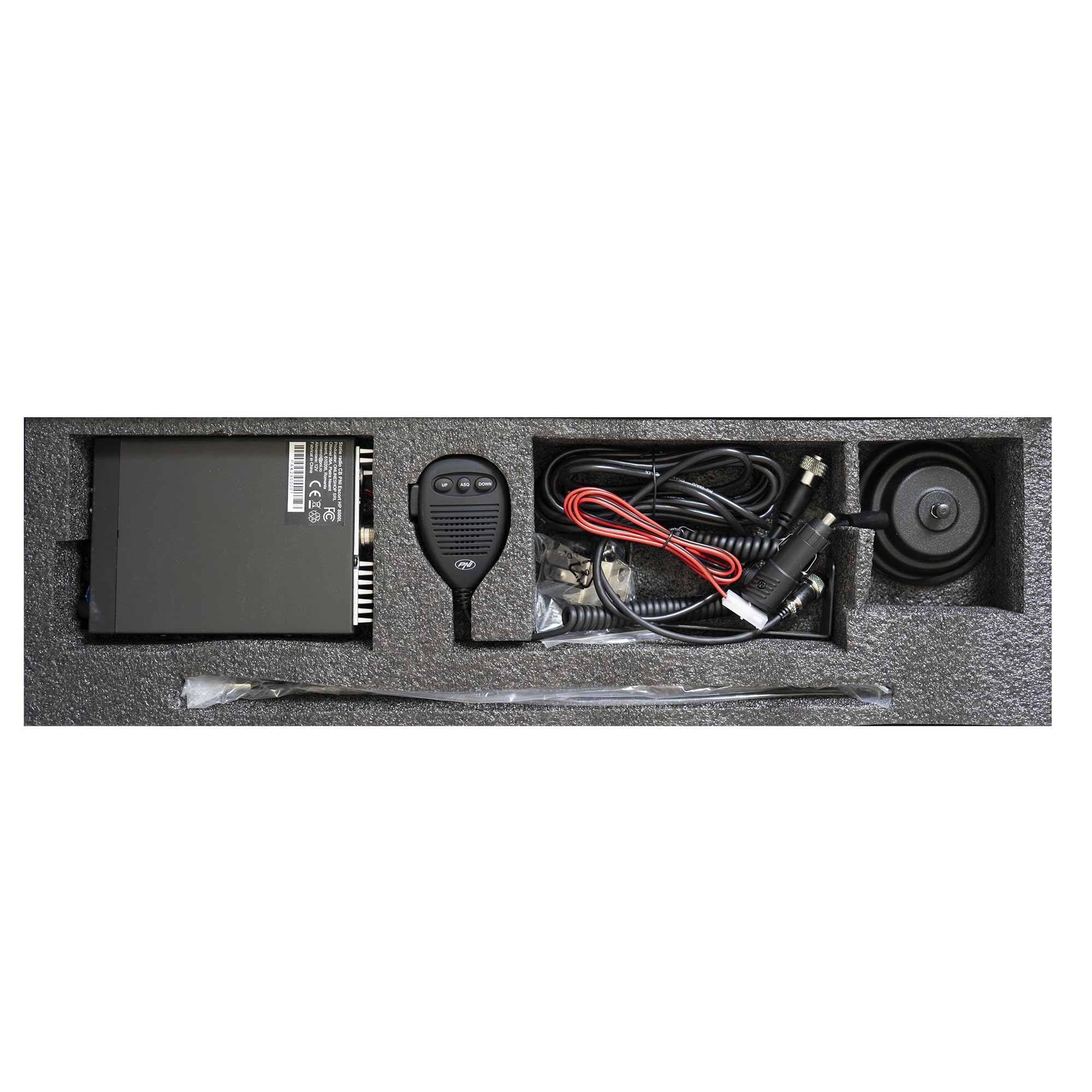 PNI Escort HP 8000L station CB + antenne Extra 40 aimant