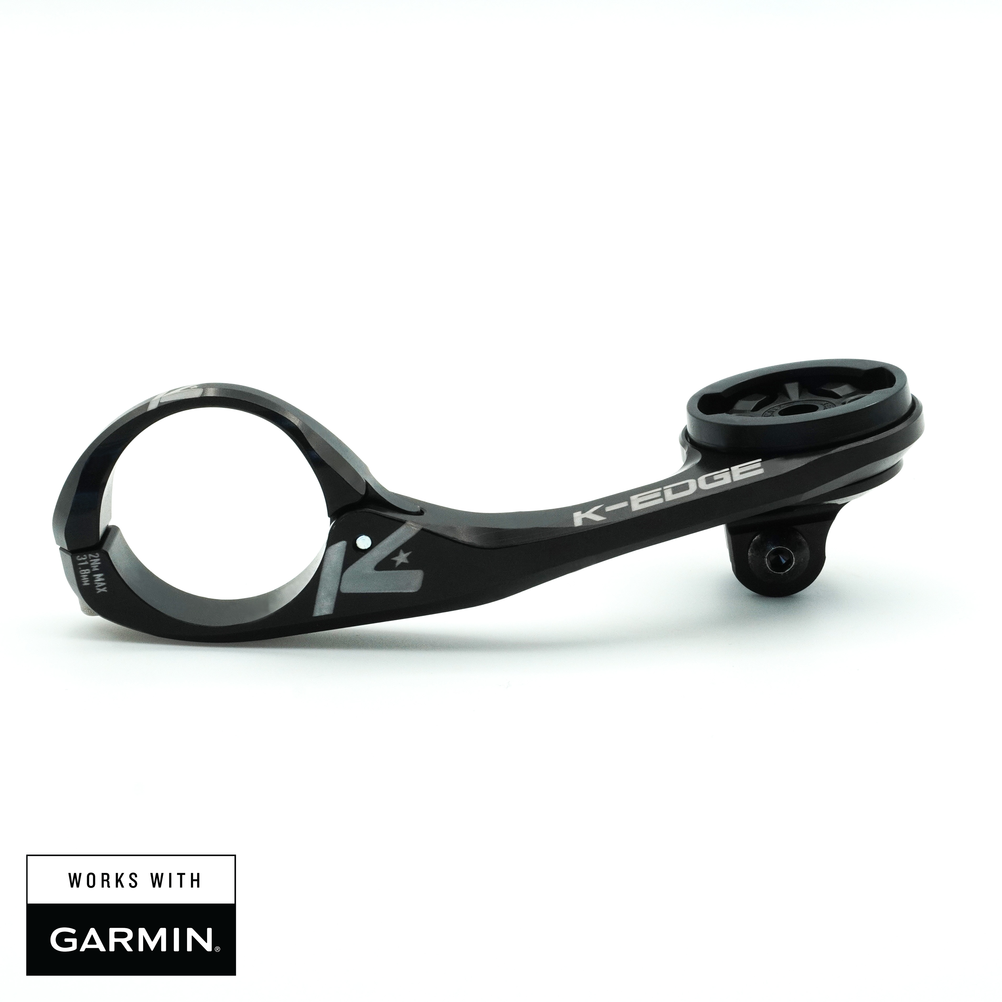 K-Edge Computer Mounts Max XL Mount 31.8mm support compteur noir