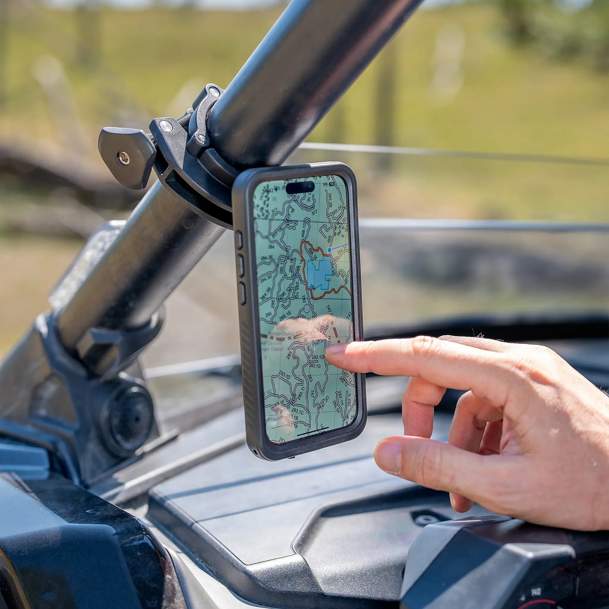 SP Connect Roll Cage Mount 3D support téléphone voiture