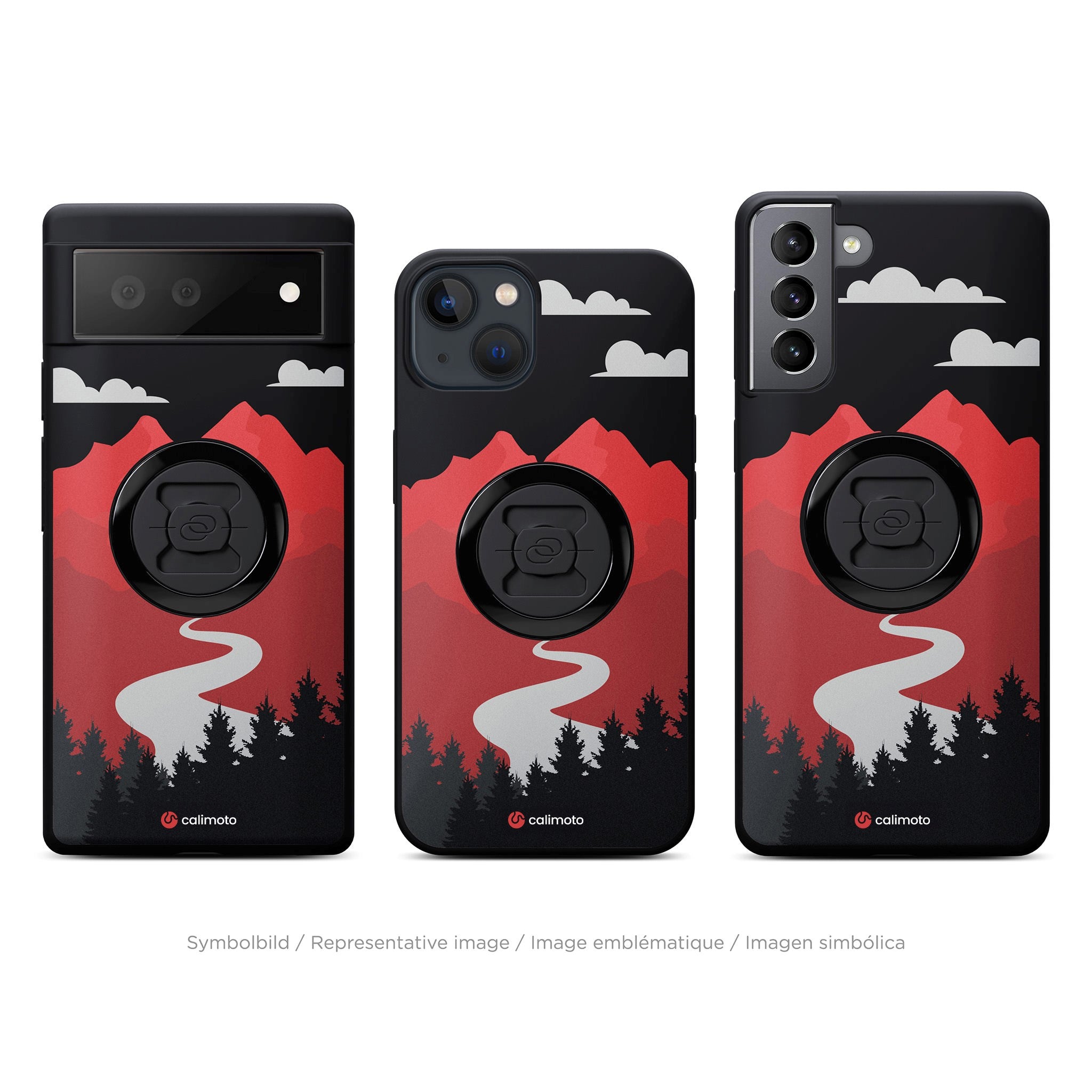 SP Connect calimoto Mountain Road coque fixation moto