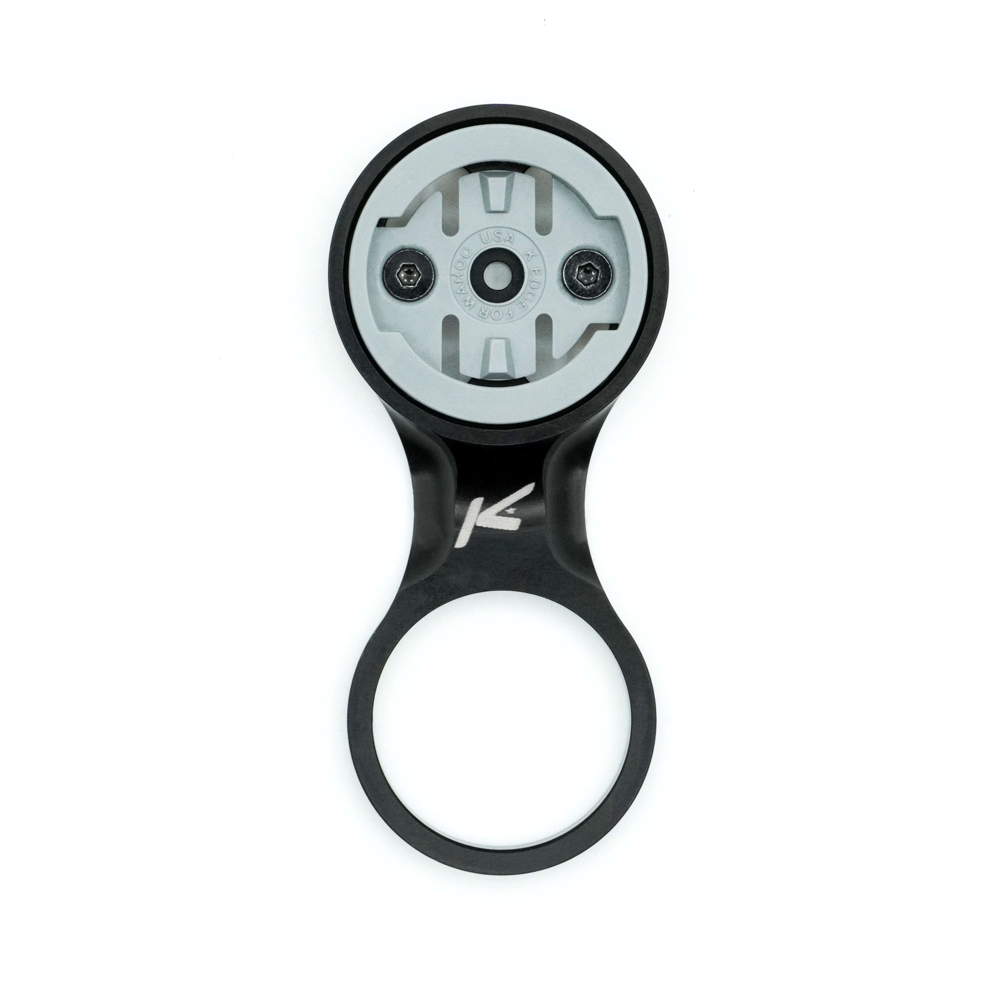 K-Edge Computer Mounts Stem Support Potence Noir Garmin