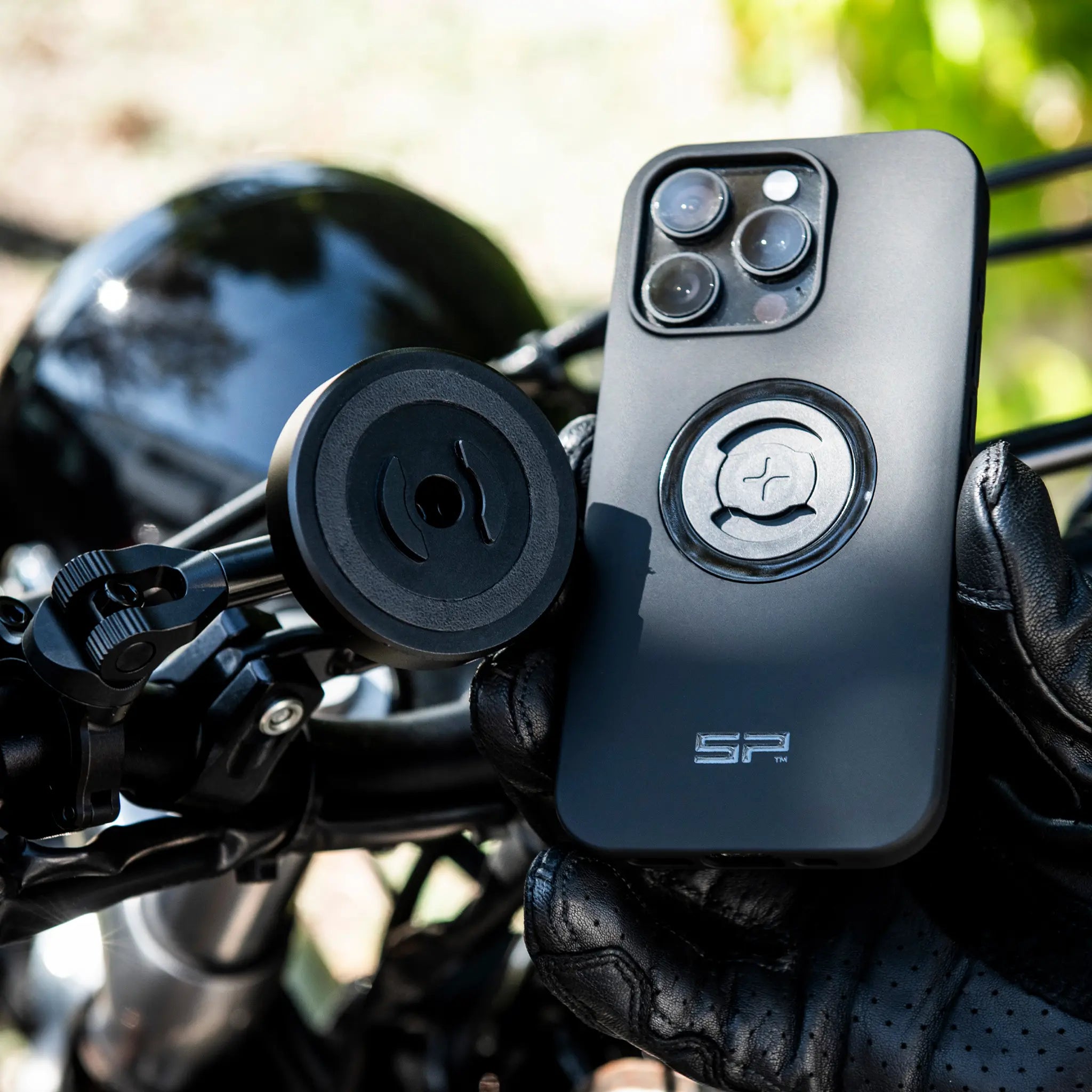 SP Connect Mounts Charging Anti Vibration Module support moto
