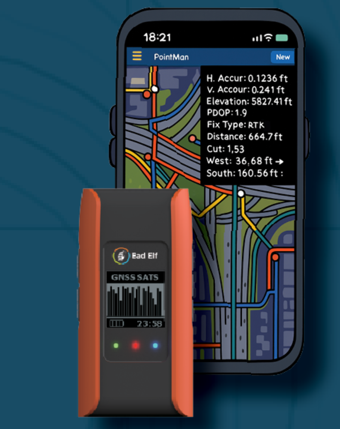 PointMan Software Bundle logiciel cartographie réseaux licence RTK