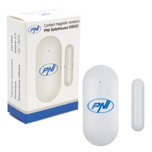PNI Systèmes d'alarme HS002 contact magnétique blanc