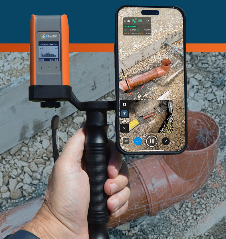 Bad Elf Flex Mini Extreme pack Pix4Dcatch scanner 3D + licence 1 an