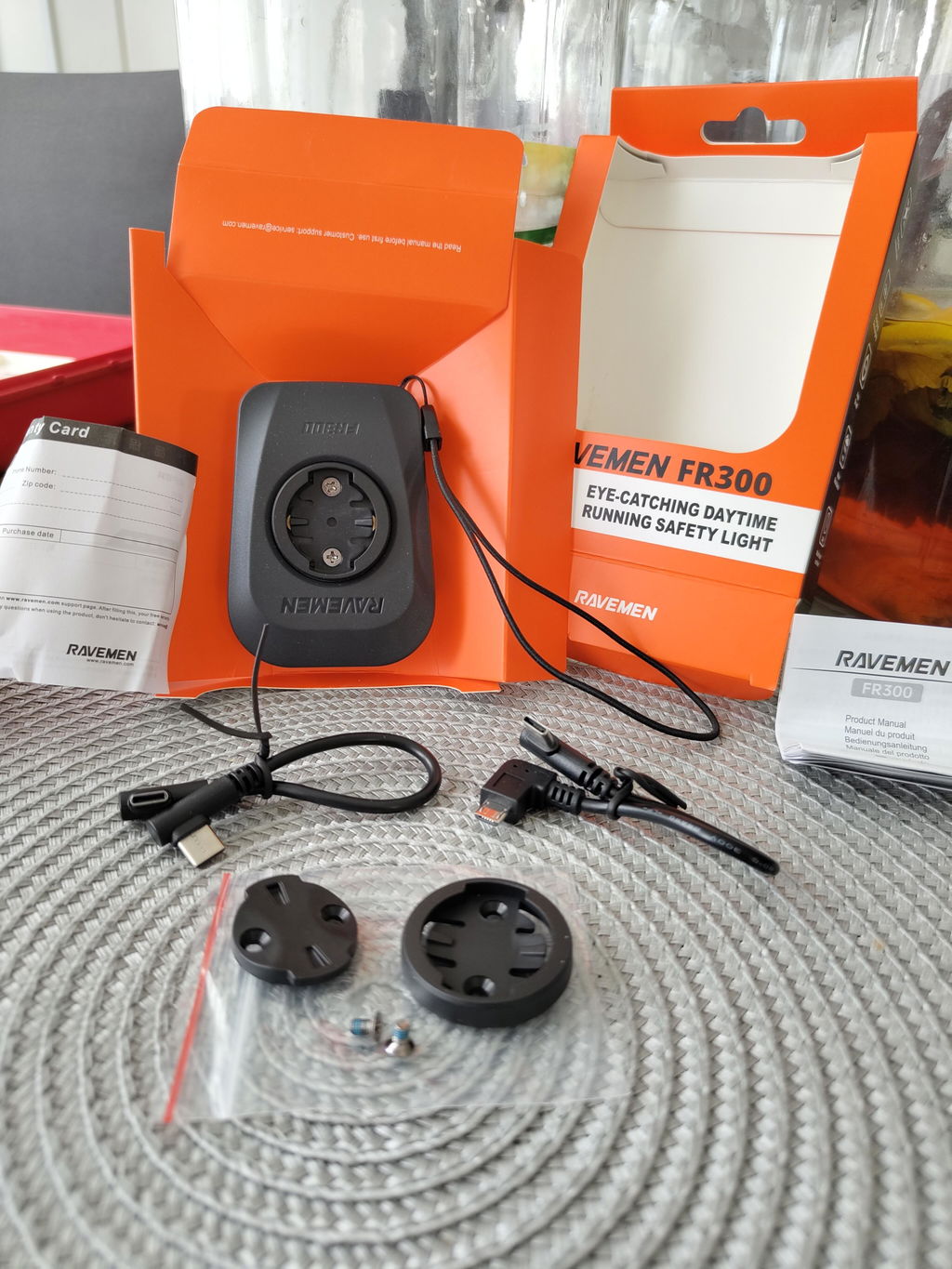 Ravemen FR Series FR300 éclairage vélo 300 lm Garmin Wahoo