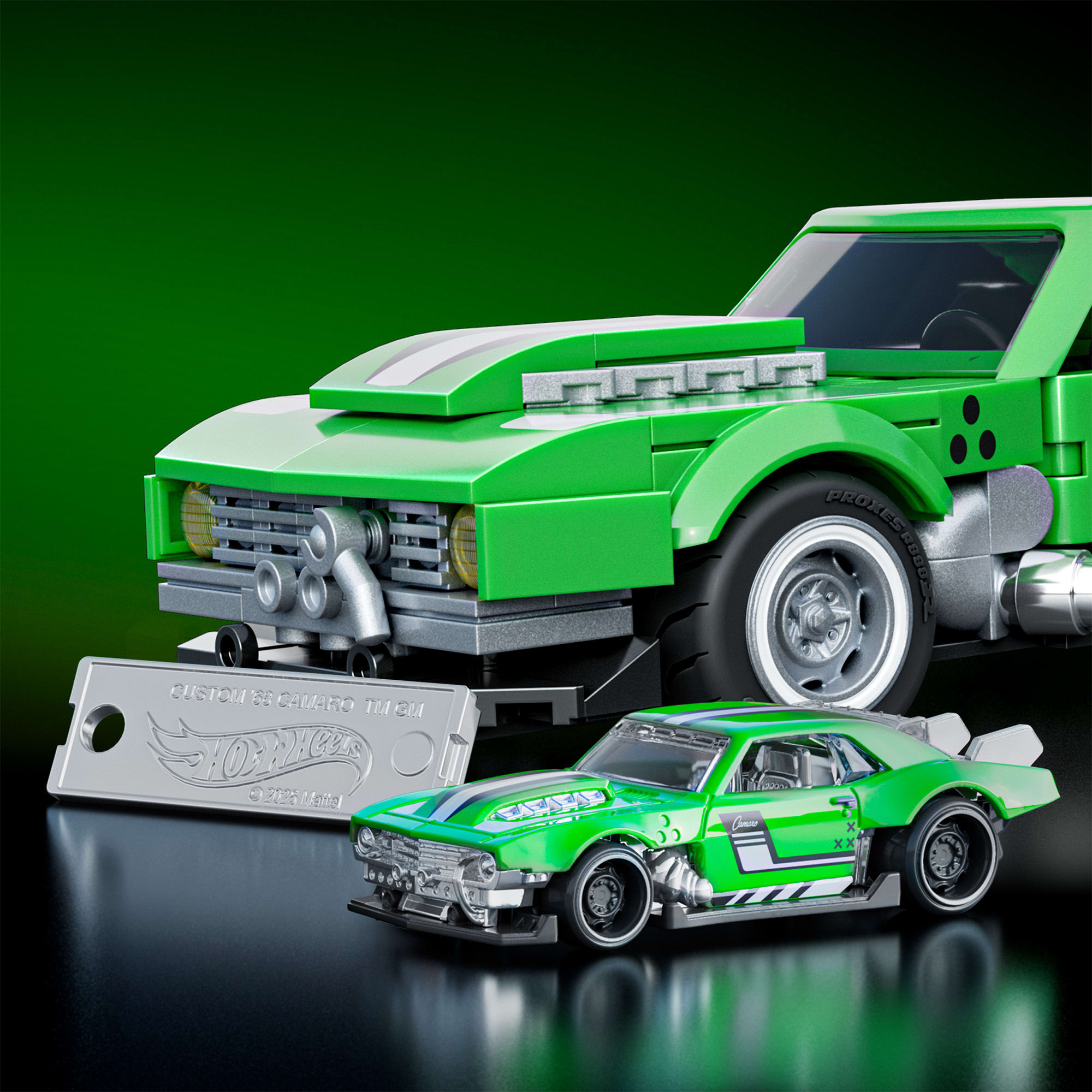 Hot Wheels Speed Series Camaro 68 jeu de construction 1:32