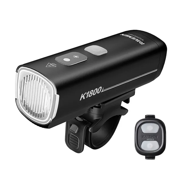 Ravemen K Series K1800 lampe vélo avant USB-C intelligente