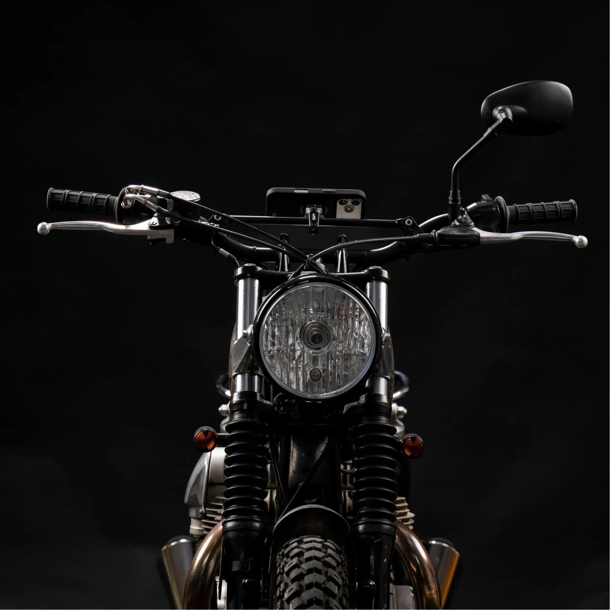 SP Connect Crossbar Mount Pro support guidon moto alu