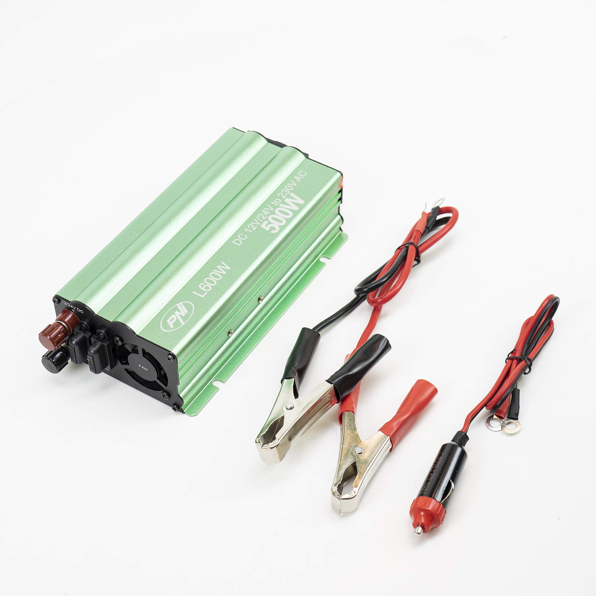 PNI L600W convertisseur voiture 12V/24V 230V 500W USB
