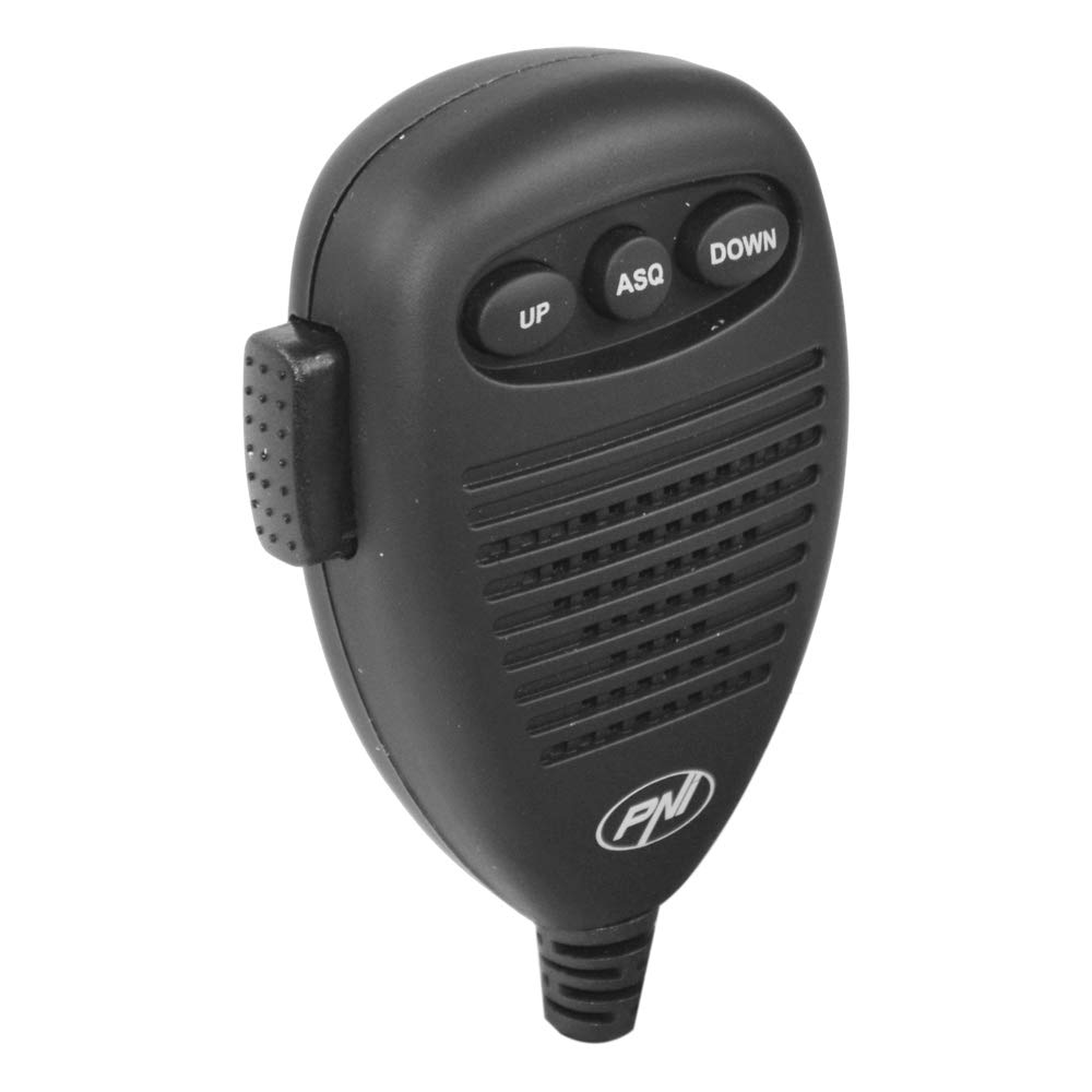PNI MK8000 microphone CB 6 broches noir