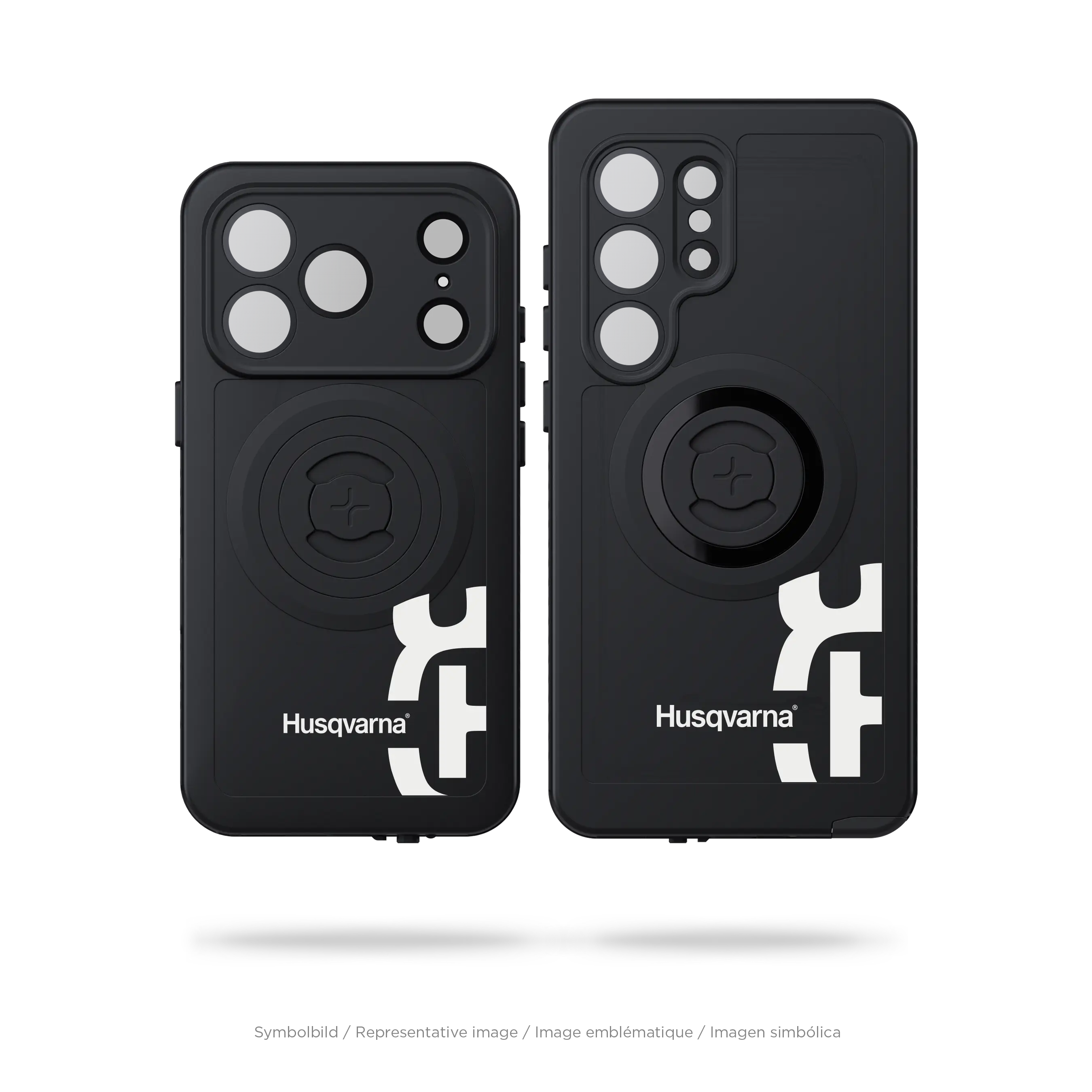 SP Connect Husqvarna Side Crown coque moto logo couronne