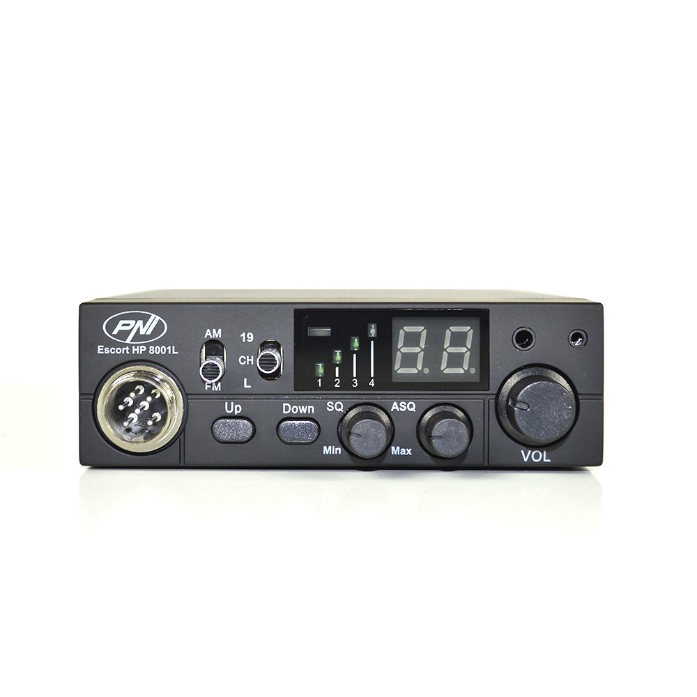 PNI Escort HP 8001L radio CB 4W 40 canaux ASQ + écouteur