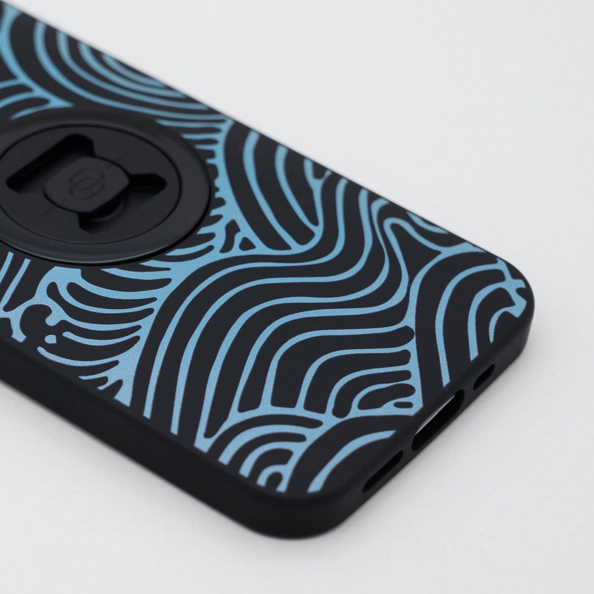 SP Connect Waves coque téléphone violet vélo
