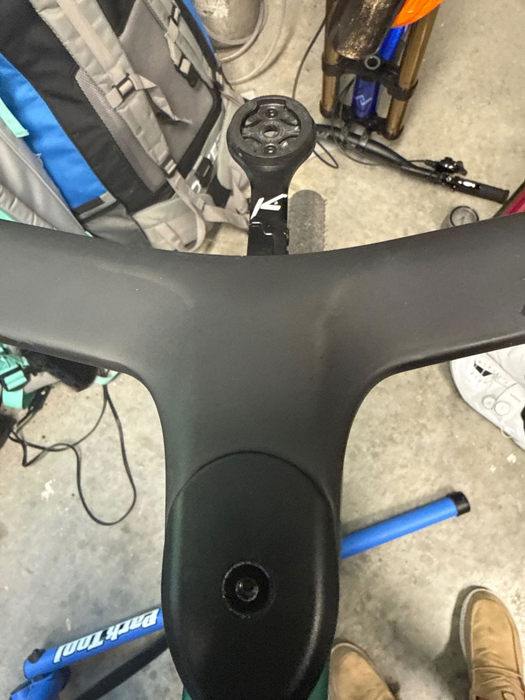 K-Edge IHS support compteur vélo combo noir Garmin Wahoo