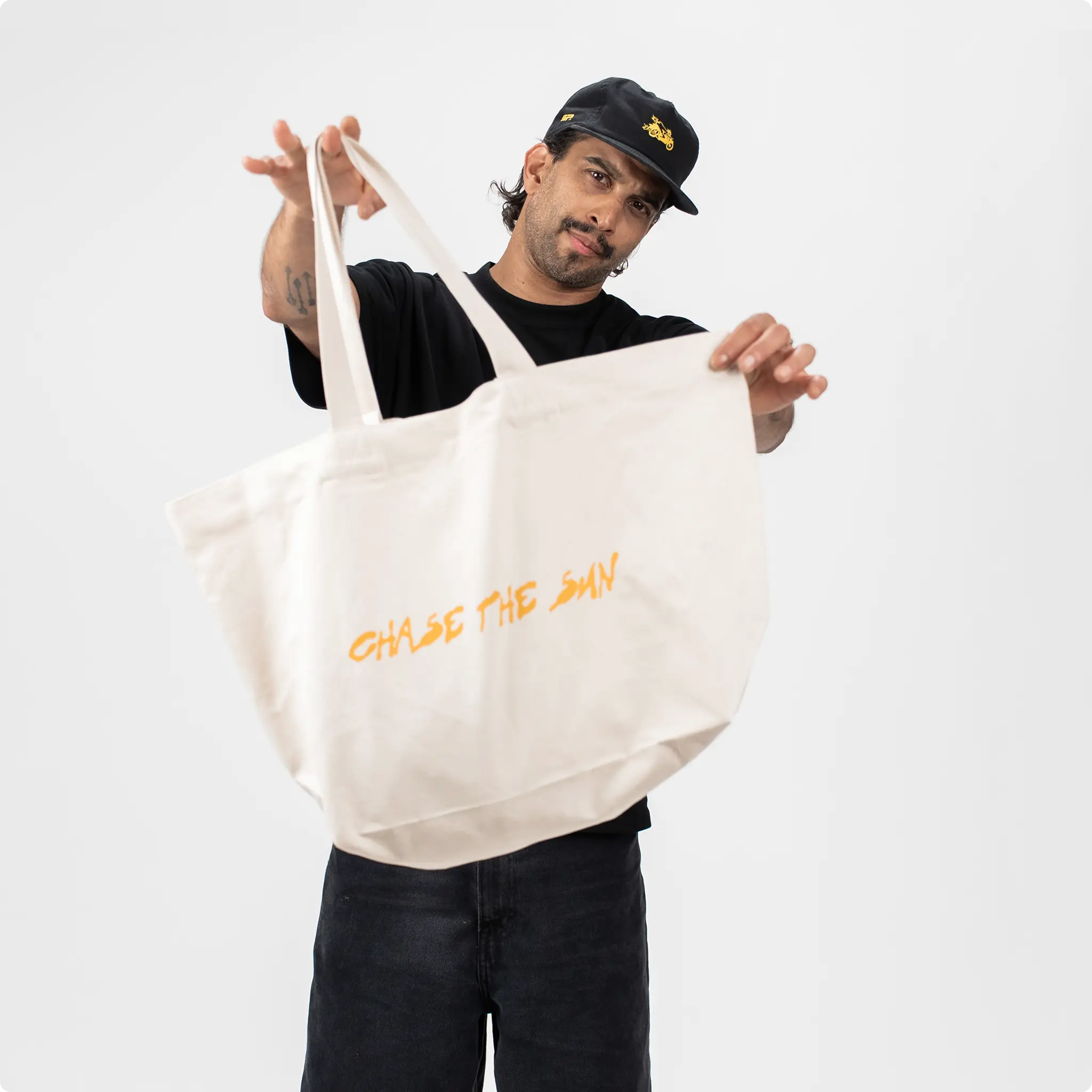 SP Connect Chase the Sun Tote Bag Sunburst sac cabas toile