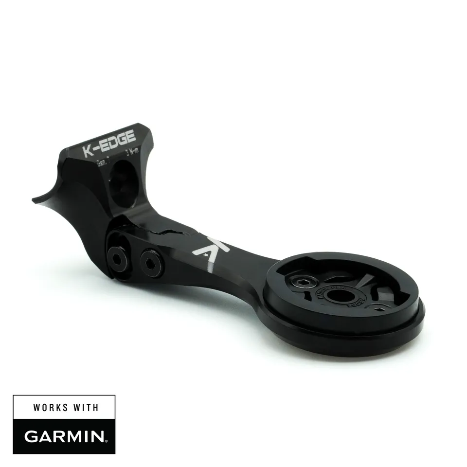 K-EDGE Madone Gen 7 support compteur Garmin noir combo