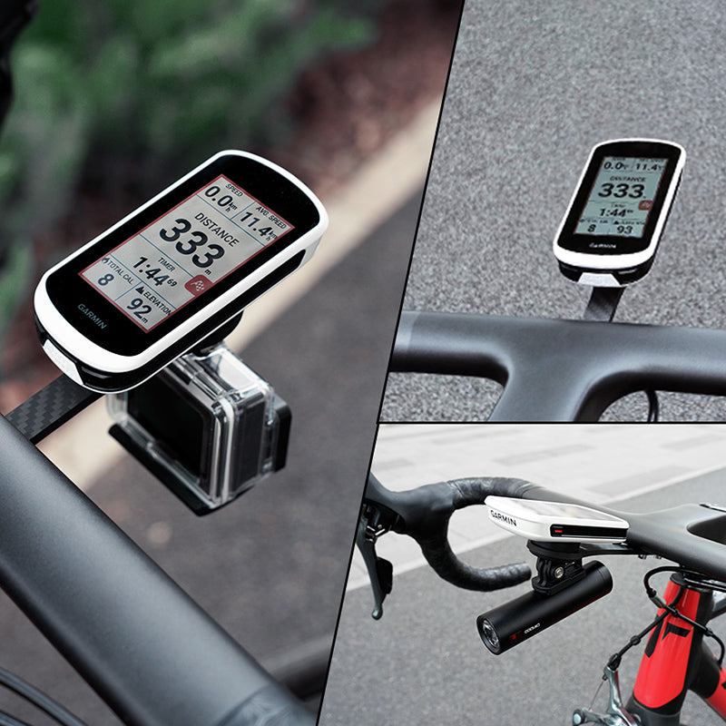 Ravemen AOM03 support compteur vélo carbone Garmin GoPro