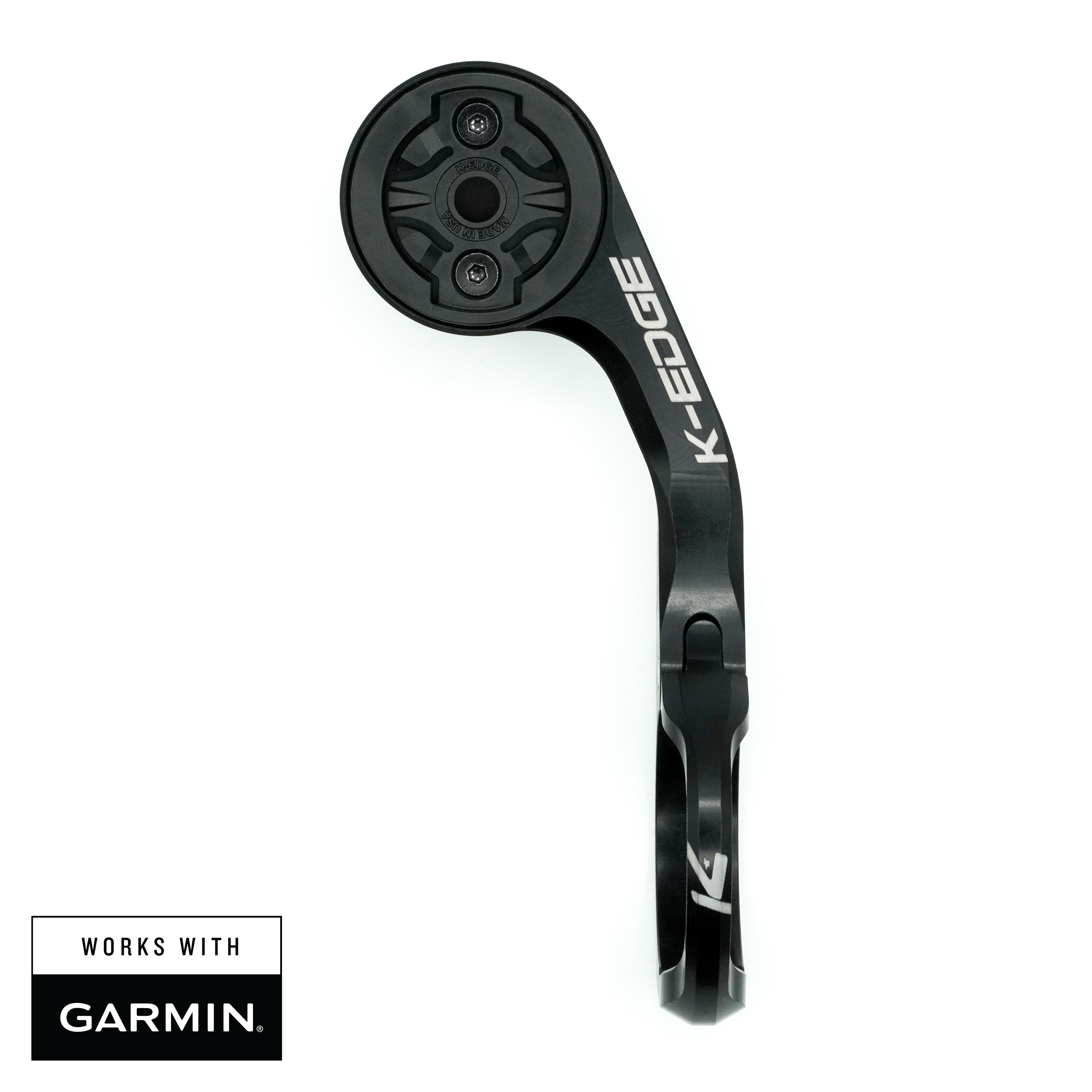K-Edge Max XL Support Compteur Garmin 35mm Noir Guidon