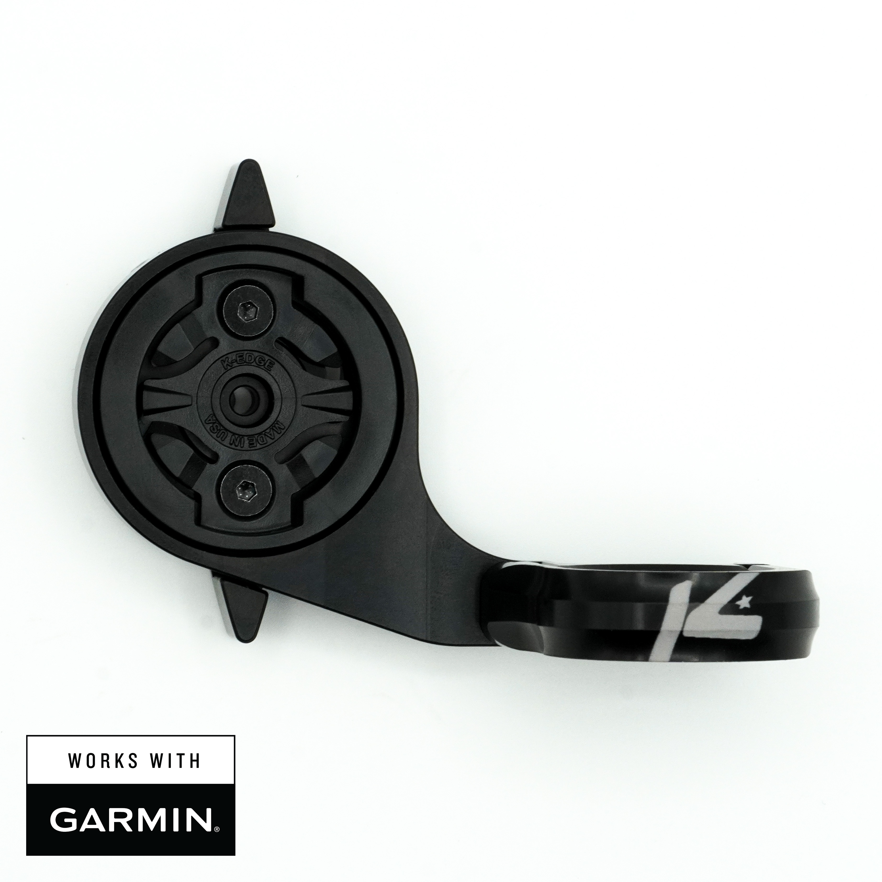 K-Edge Computer Mounts TT Mount support compteur Garmin noir