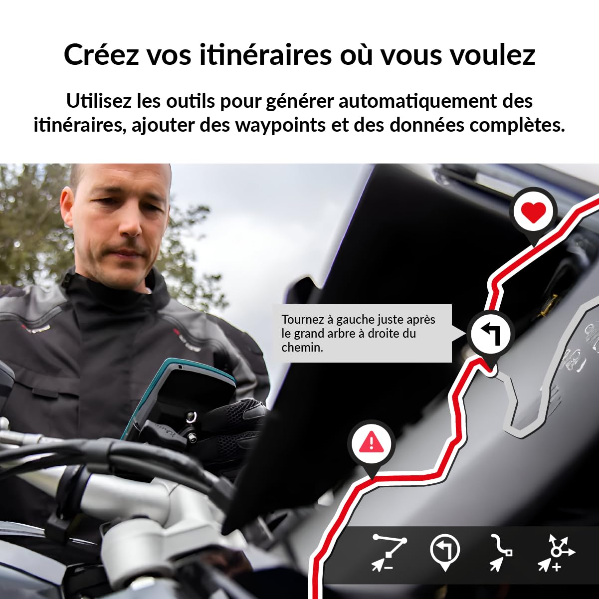 TwoNav Aventura 2 Plus Motor GPS moto 32 Go vert carte IGN