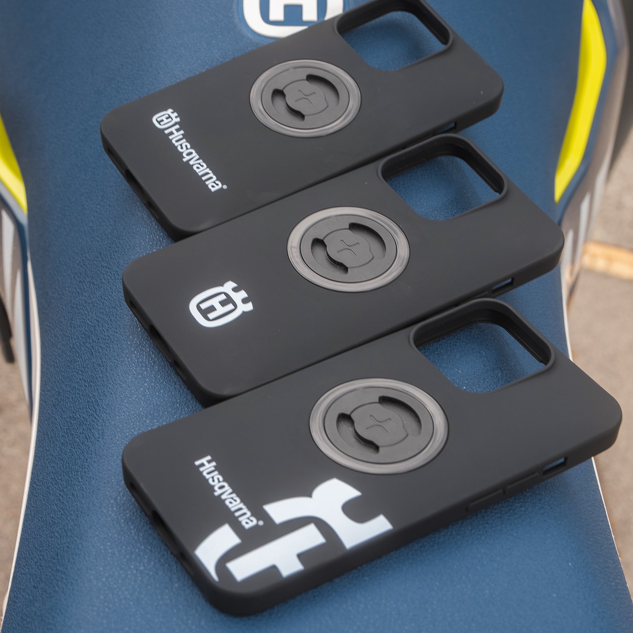 SP Connect Husqvarna Side Crown coque moto logo couronne