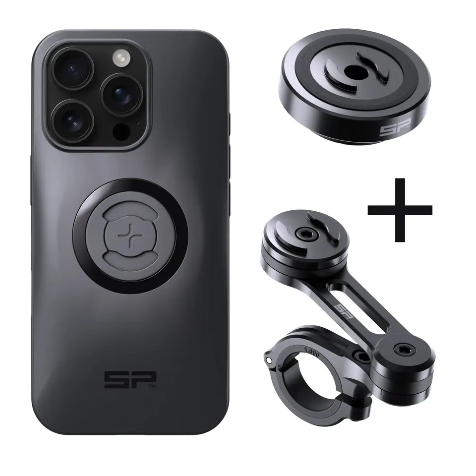 SP Connect Moto Bundle Uni support moto guidon universel