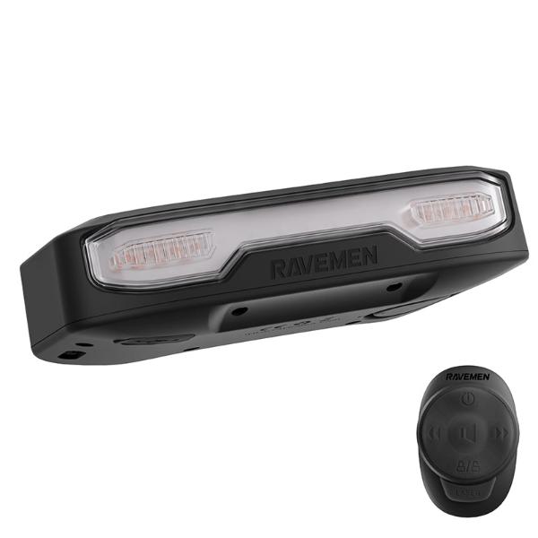 Ravemen NT101 feu arrière vélo clignotants + alarme