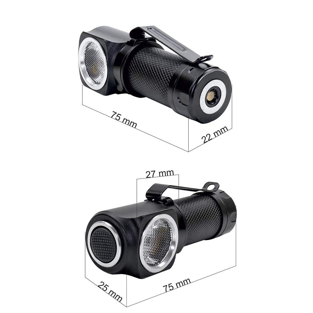 PNI Adventure F75 lampe frontale LED 600 lm USB