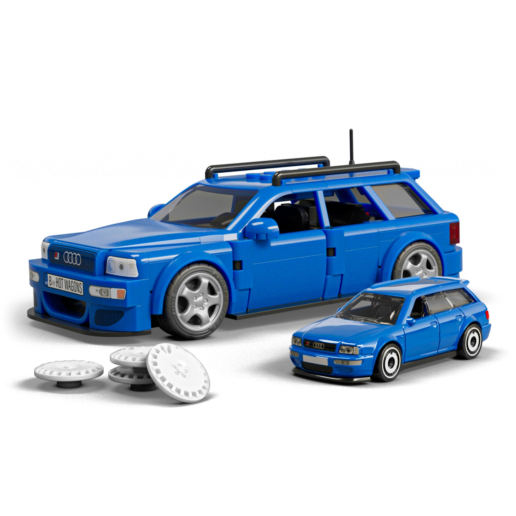 Hot Wheels Speed Series Audi RS2 jeu de construction 1:32