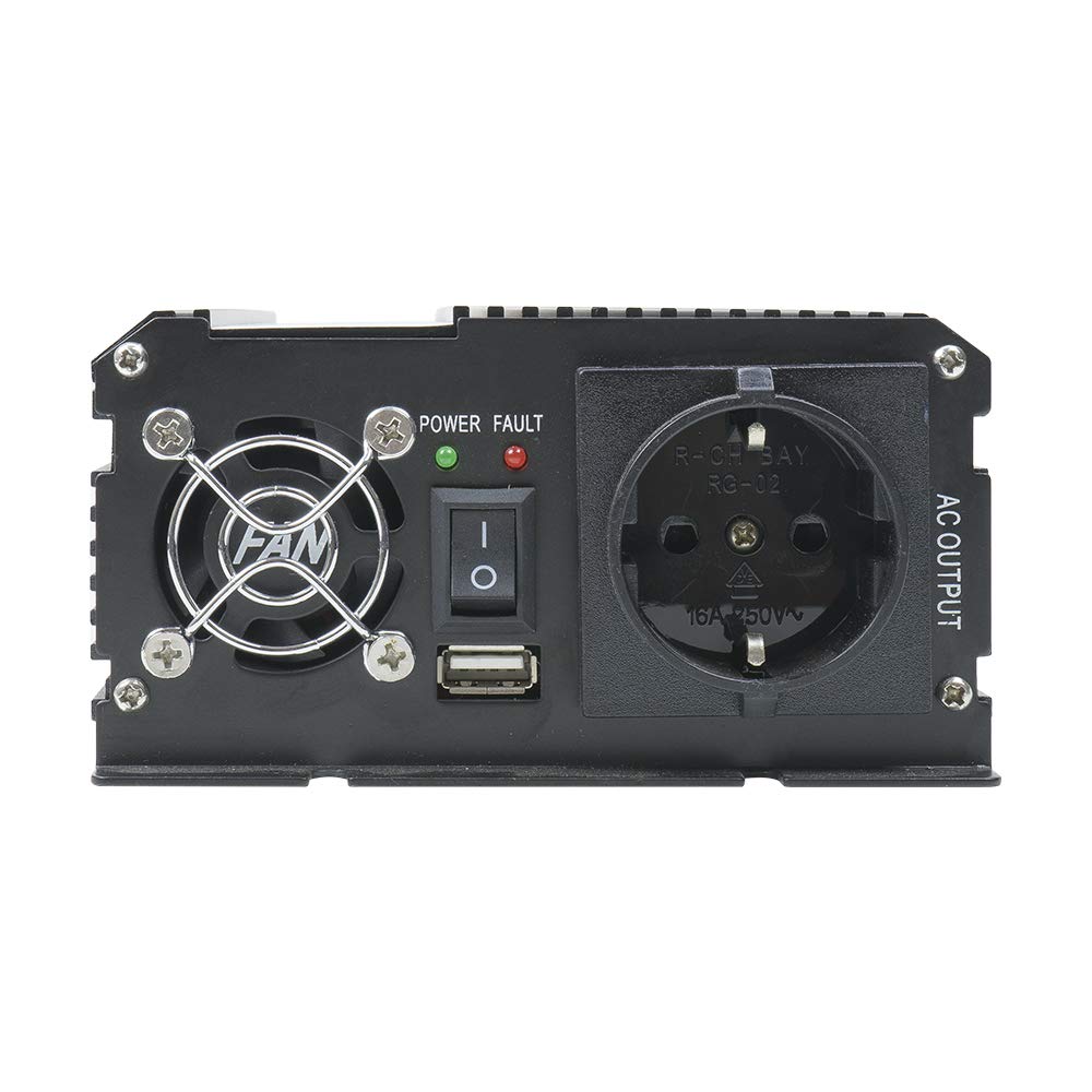 PNI Accessoires voiture H1200W24V inverseur tension 24V 230V 1200W