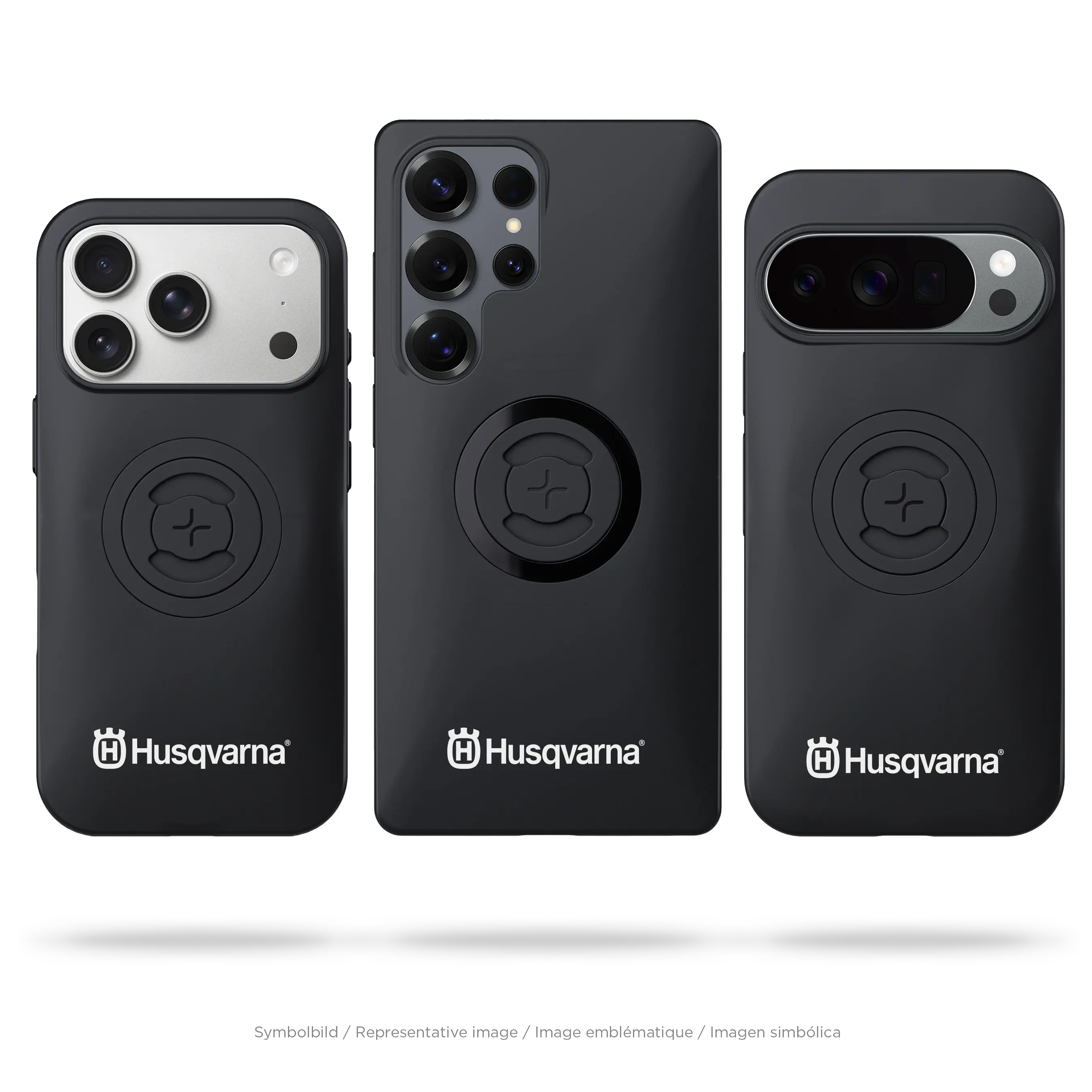 SP Connect Husqvarna Bar Logo coque iPhone 16 Pro moto
