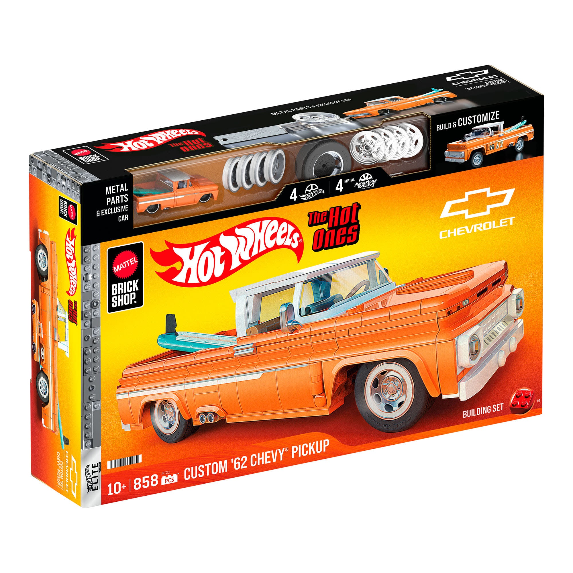 Hot Wheels Elite Series Chevy Pickup 62 jeu de construction 1:16
