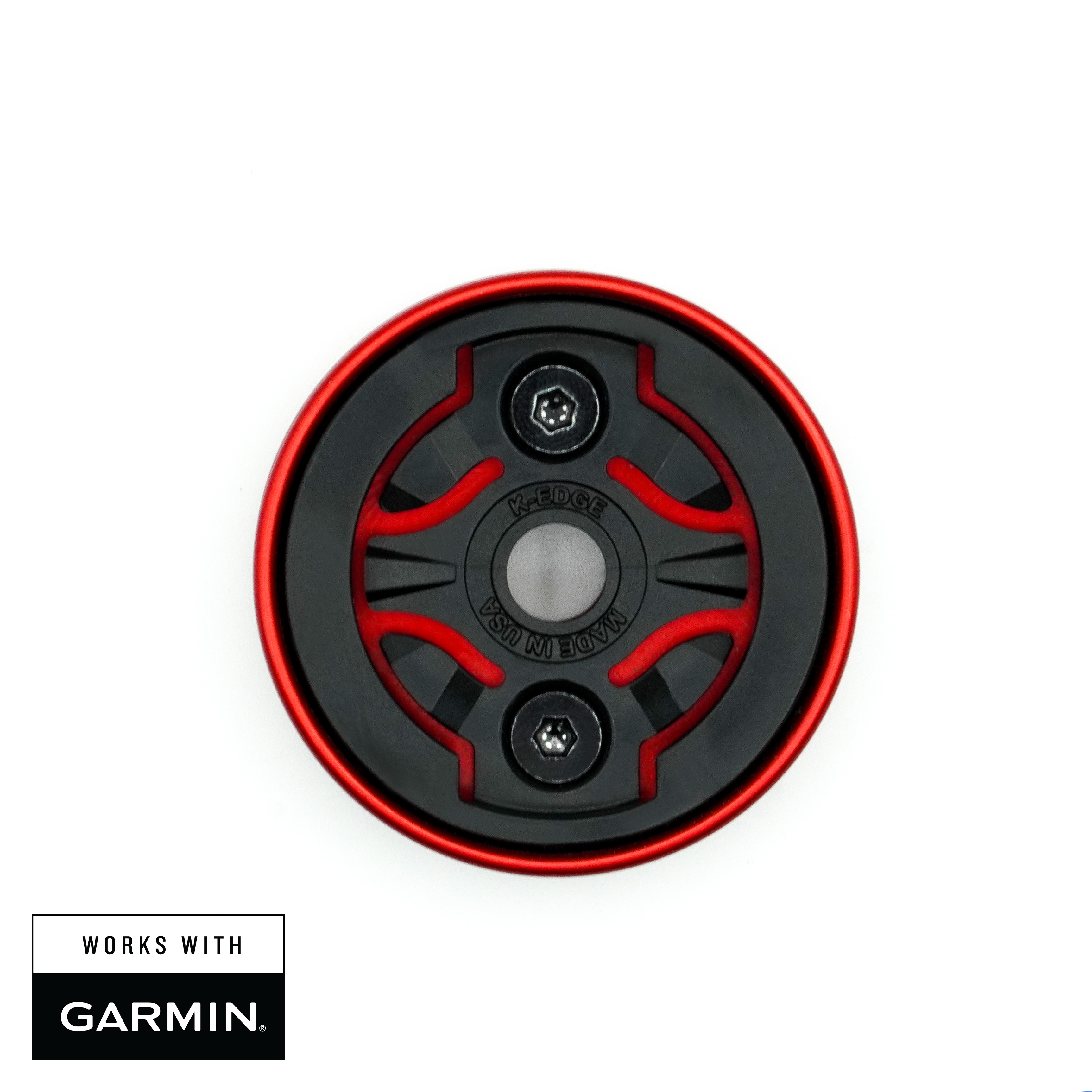K-edge Computer Mounts Gravity support Garmin noir potence