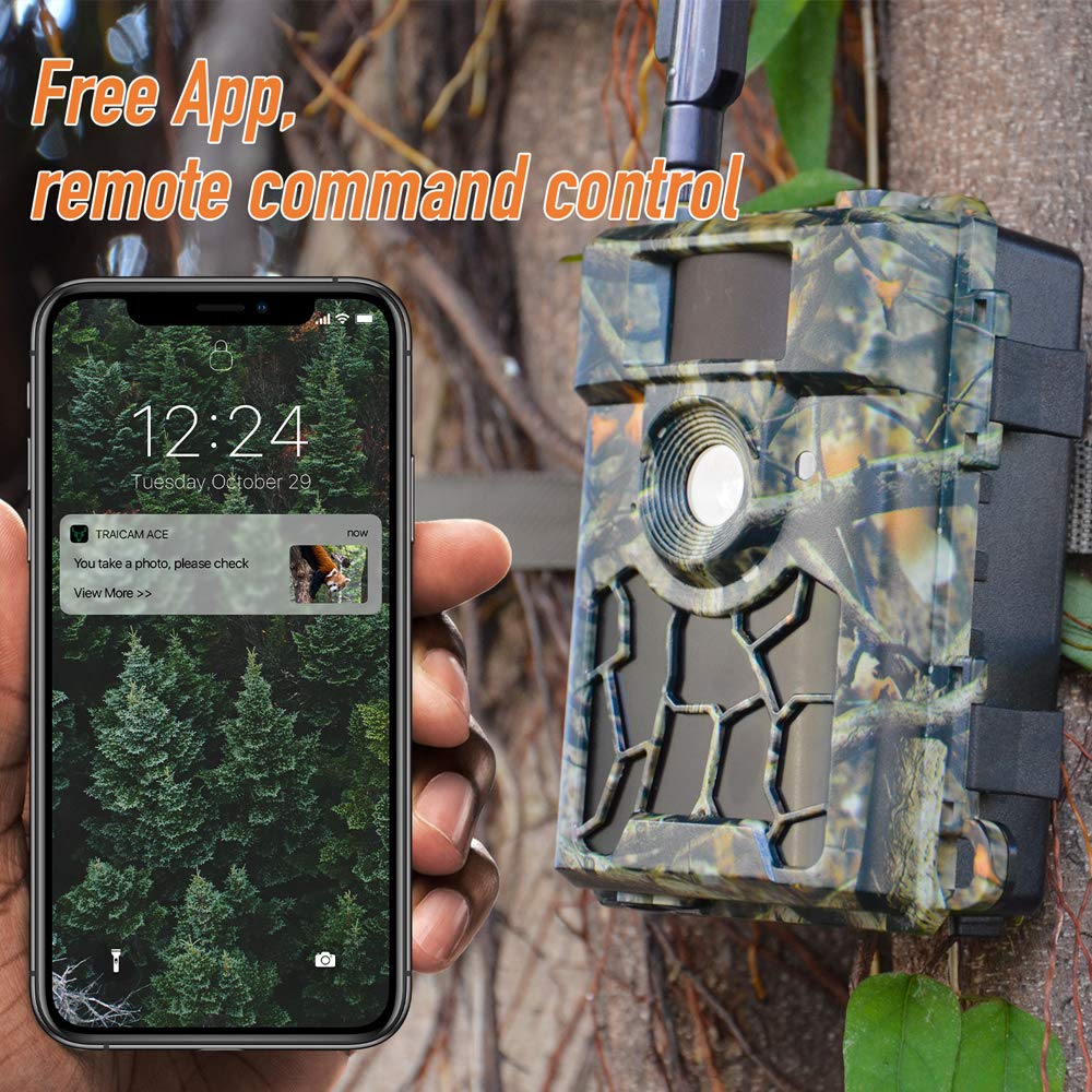 PNI Hunting 480C caméra chasse 4G 24MP SIM cloud